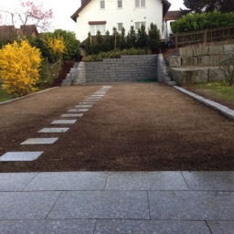 Granitmauer Bengeln - Maliqi Gartenbau