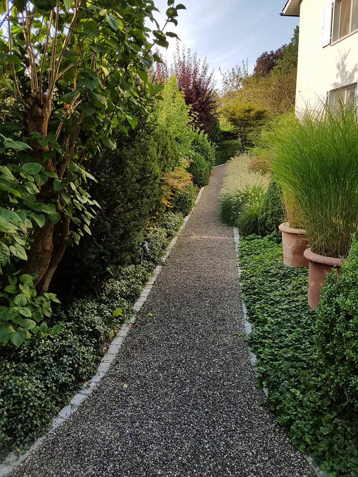 Ein anderer gepflegter Weg - Maliqi Gartenbau